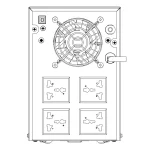 یو پی اس هایک ویژن مدل DS-UPS3000 - تصویر 4